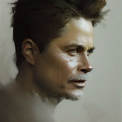 Image similar to rob lowe by ruan jia, portrait