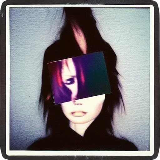 Image similar to glitch fashion, polaroid photo, perfect photo, photo pinterest