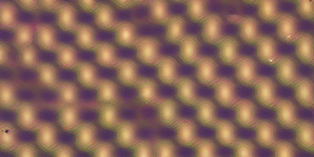 Image similar to irregular fractals of chameleons, warped hexagons, motion blur, distortion