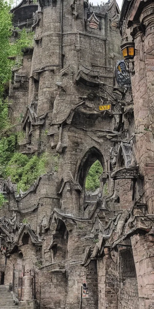 Image similar to hogwarst, China