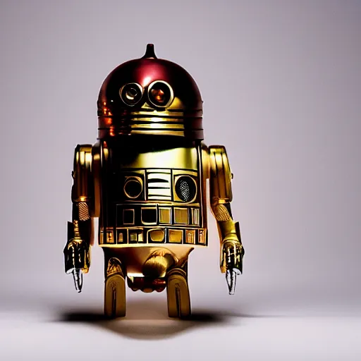 Prompt: c3-po as a teapot, studio lighting, high quality pohoto