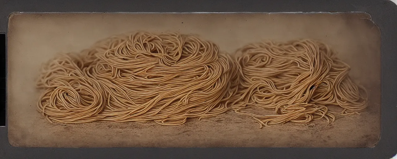 Image similar to canon made out of spaghetti in the american civil war, tintype, small details, intricate, 5 0 mm, cinematic lighting, photography, wes anderson, film, kodachrome