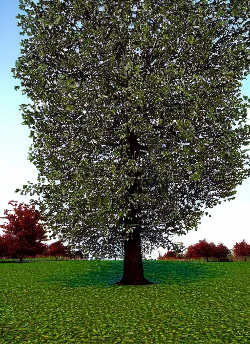 Image similar to tree pixelated full tree