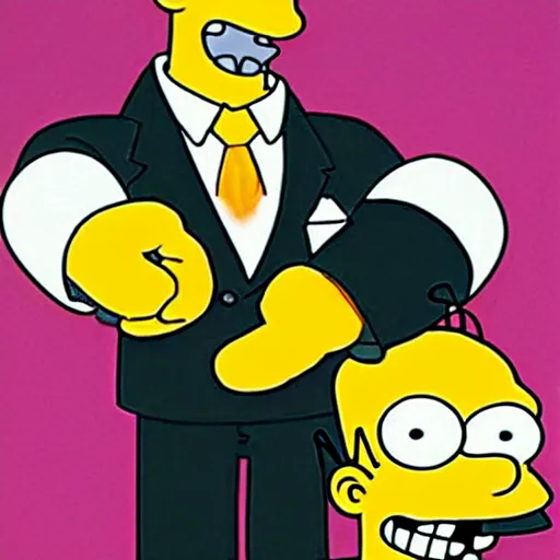 Prompt: Homer Simpson in a tuxedo
