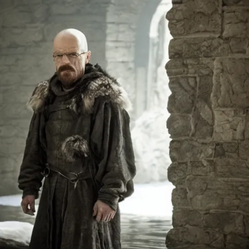 Image similar to Walter white in the game of thrones