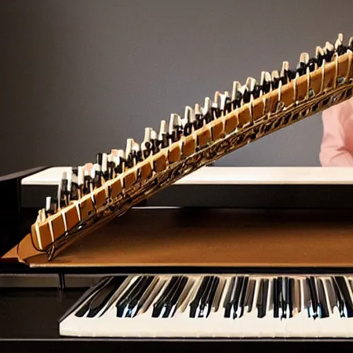 Image similar to a musical instrument that plays math instead of music