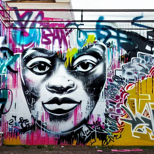  cool music graffiti in urban style hip hop graffitis