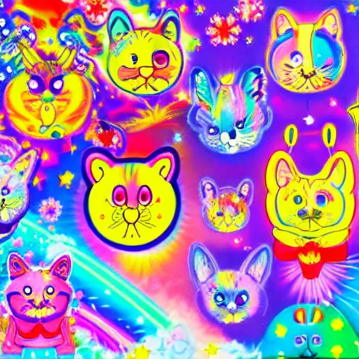 anime in the style of lisa frank | Stable Diffusion | OpenArt
