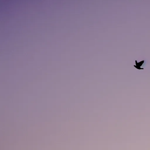 Image similar to silhouette of a human and a dove flying