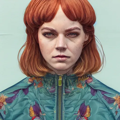 Prompt: a portrait of a character in a scenic environment by martine johanna, hyperdetailed, trending on artstation