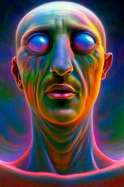 Prompt: hyperrealistic close-up Renaissance psychedelic!! celestial happy pure kind! creature!!! peaceful! kind spirit of nature highly detailed concept art eric zener elson peter cinematic hard rainbow lighting high angle hd 8k sharp shallow depth of field, inspired by Zdzisław Beksiński Salvador Dali
