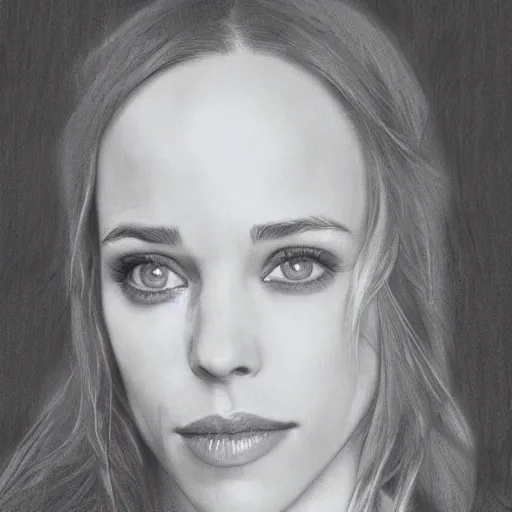 Image similar to a sketch of Rachel McAdams, artstation hall of fame gallery, editors choice, #1 digital painting of all time, most beautiful image ever created, emotionally evocative, greatest art ever made, lifetime achievement magnum opus masterpiece, the most amazing breathtaking image with the deepest message ever painted, a thing of beauty beyond imagination or words, 4k, highly detailed, cinematic lighting