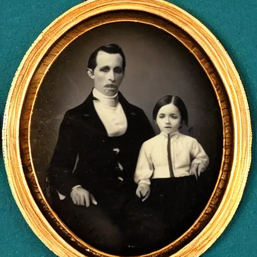 Prompt: a ghost captured in a 1 8 0 0 s family portrait, historical photograph