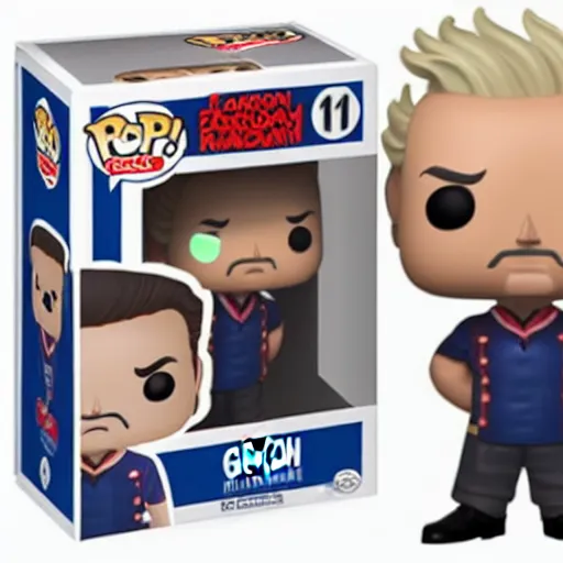 Image similar to gordon ramsay funko pop