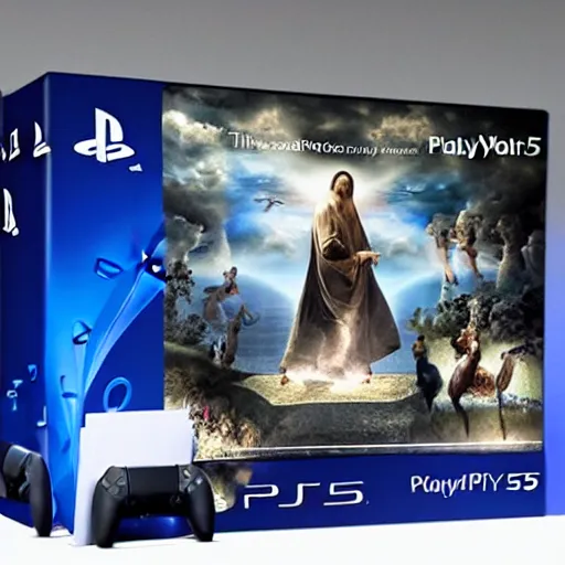 Image similar to the holy playstation 5