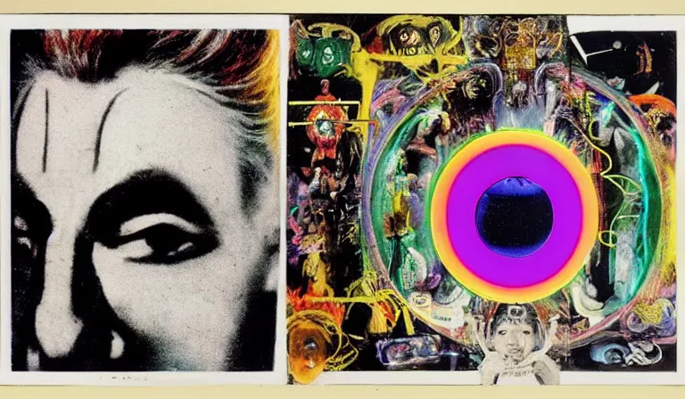 Image similar to Kali Yuga countdown program, esoteric, futuristic, app design, web design, by Francis Bacon, Nam June Paik, Raoul Hausmann