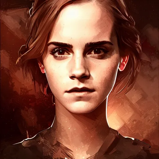 Prompt: Emma Watson in Alien Isolation, intricate, highly detailed, digital painting, artstation, concept art, sharp focus, illustration, art by greg rutkowski and alphonse mucha