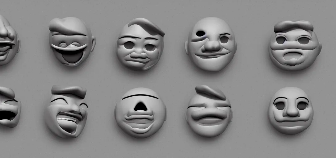 Prompt: 3D emojie, very detailed, high quality