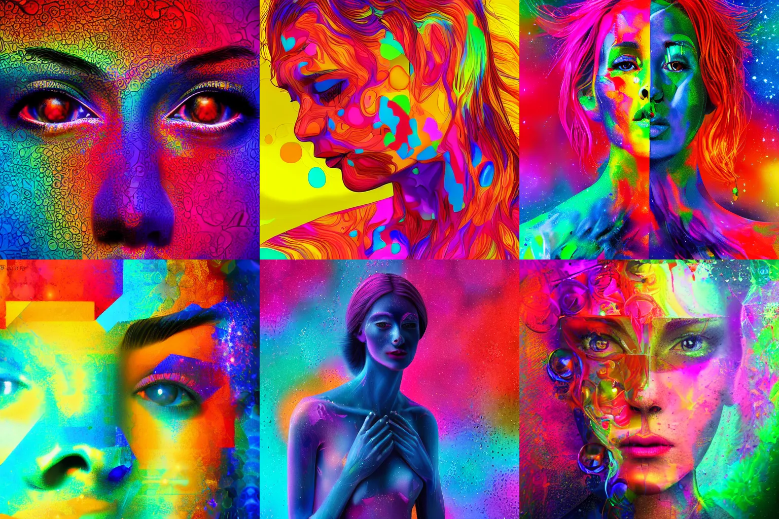 Prompt: humanbeingbeing, 4k, 8k, colorful beautiful digital art