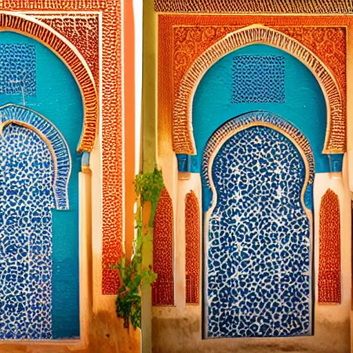 Image similar to glad valakas in morocco style