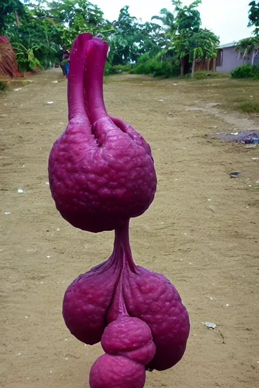 Image similar to plumbus, Guinean