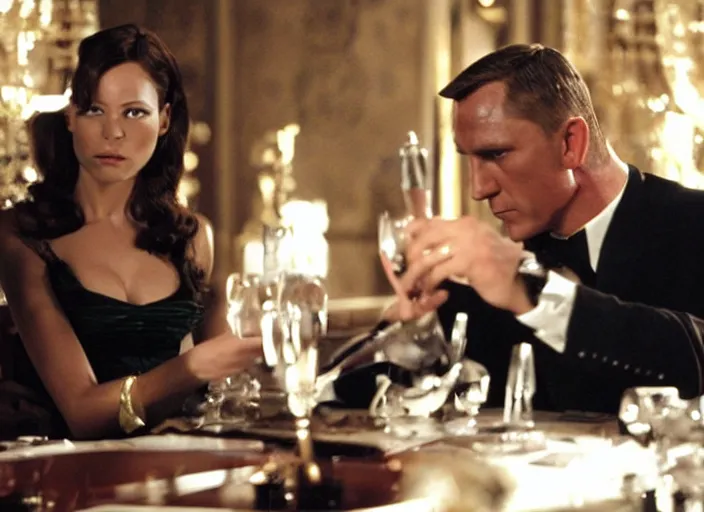 Image similar to scene from the 2 0 0 6 james bond film casino royale