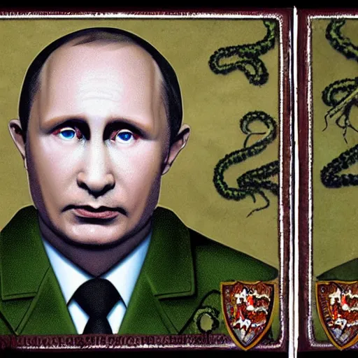 Prompt: shoggoth putin. cthulhu stalin.