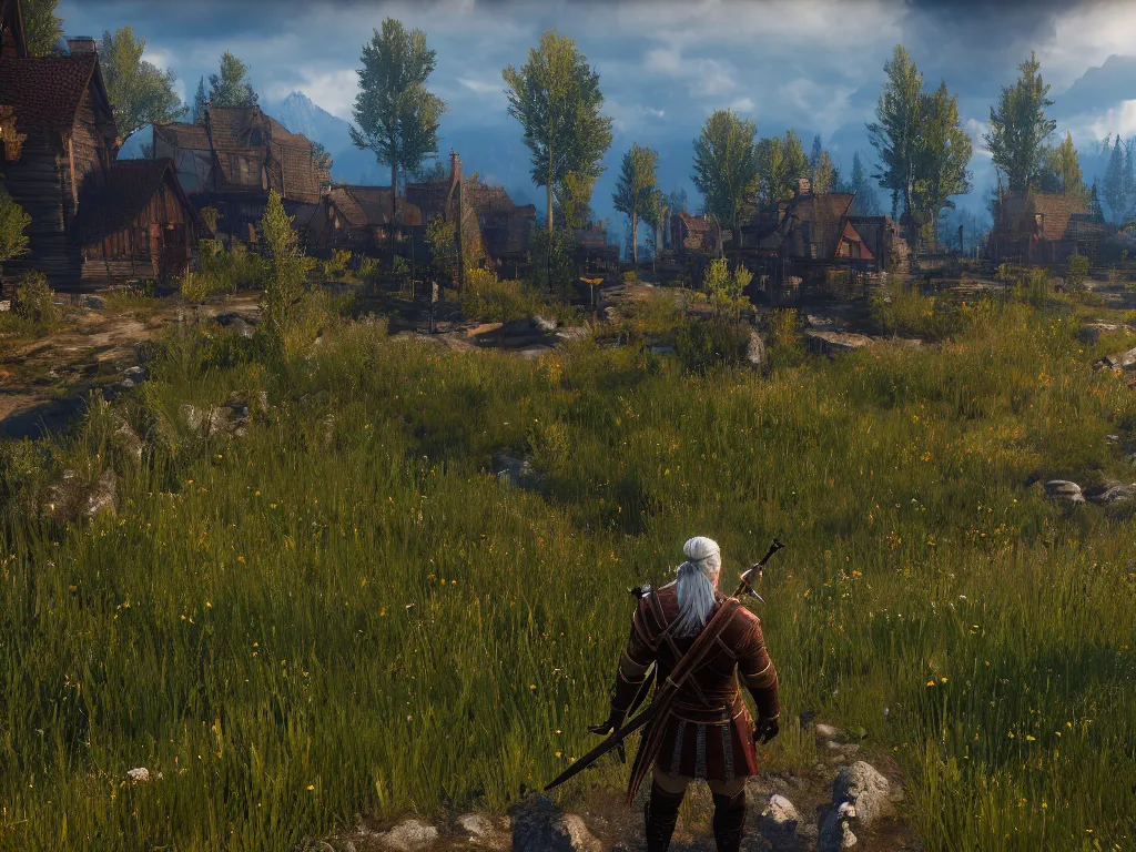 beautiful the witcher 3 mod adds full global | Stable Diffusion