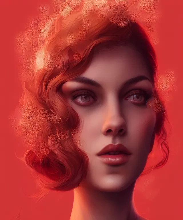 Image similar to berets of paris by charlie bowater and anna dittmann and artgerm and clemens ascher, intricate, elegant, red and beige mist, highly detailed, dramatic lighting, sharp focus, octane render, trending on artstation, artstationhd, artstationhq, unreal engine, 4 k, 8 k