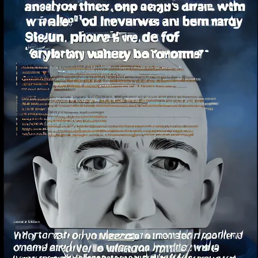 Image similar to jeff bezos as a bum