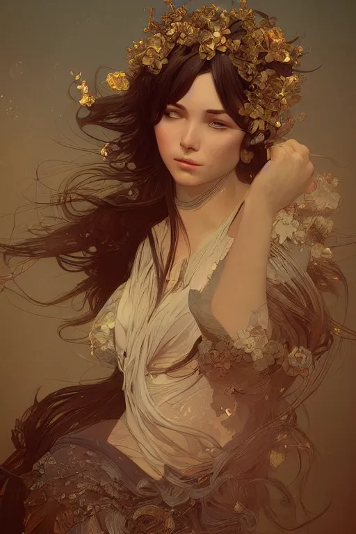 Image similar to intricate,, final fantsy, digital painting, portrait , cinematic lighting, highly detailed, artstation, concept art, illustration, smooth, sharp focus, editor's pickup, trending on artstation, trending on deviantart, alphonse mucha, WLOP, Akihiko Yoshida