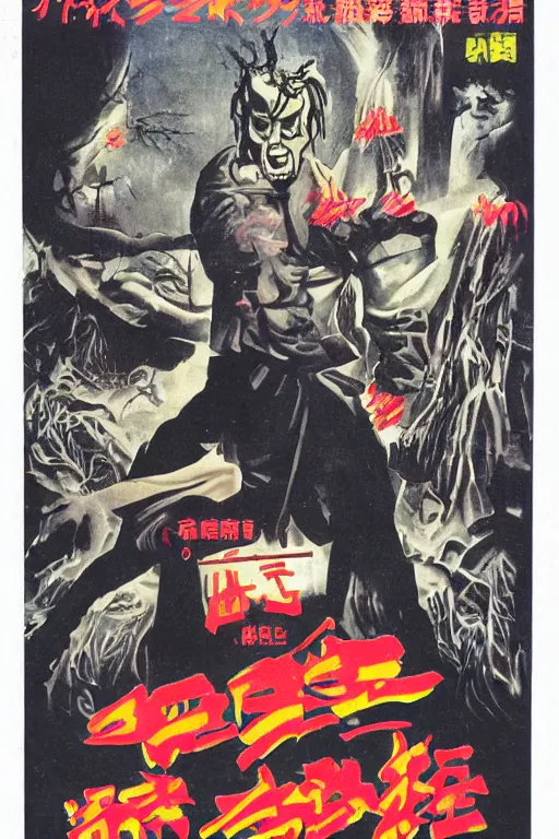 Image similar to boogey man japanese vhs tape cover art