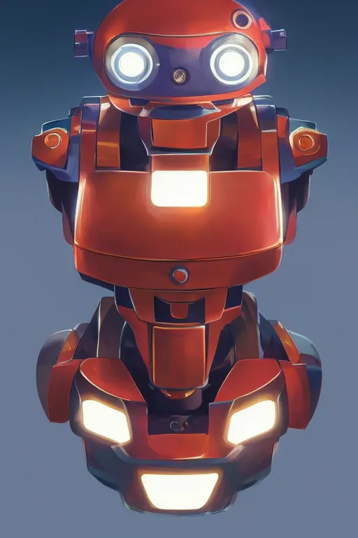 Image similar to metabots medabots medarotto medarot robot minimalist comics helmet mask neon cybereye, behance hd by jesper ejsing, by rhads, makoto shinkai and lois van baarle, ilya kuvshinov, rossdraws global illumination ray tracing hdr radiating a glowing aura