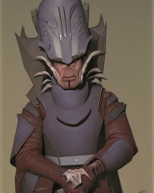 Image similar to grimthorn, portrait by ralph mcquarrie