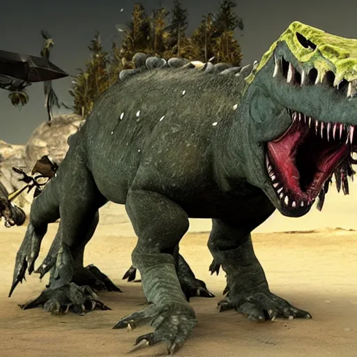 Image similar to promptosaurus rex