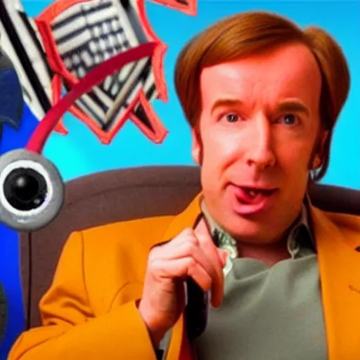 Image similar to Saul Goodman in rickroll video