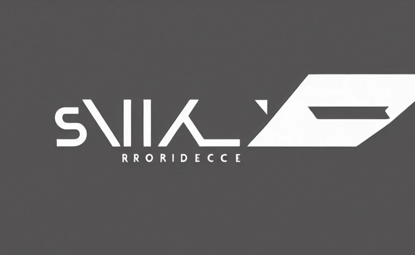 Prompt: logo for a hi-tech advanced robotics company, minimalist, technocore, neon outlines, 45 degree angles