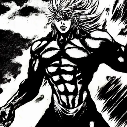 AI Art: Dio Brando by @The studios of Securety