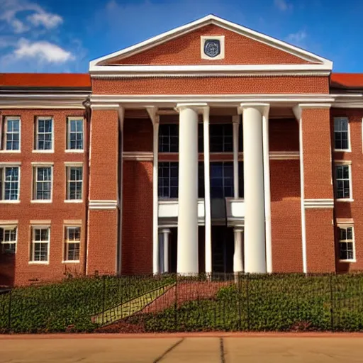 Prompt: samford hall, Auburn university. Photorealistic, hd, 8k