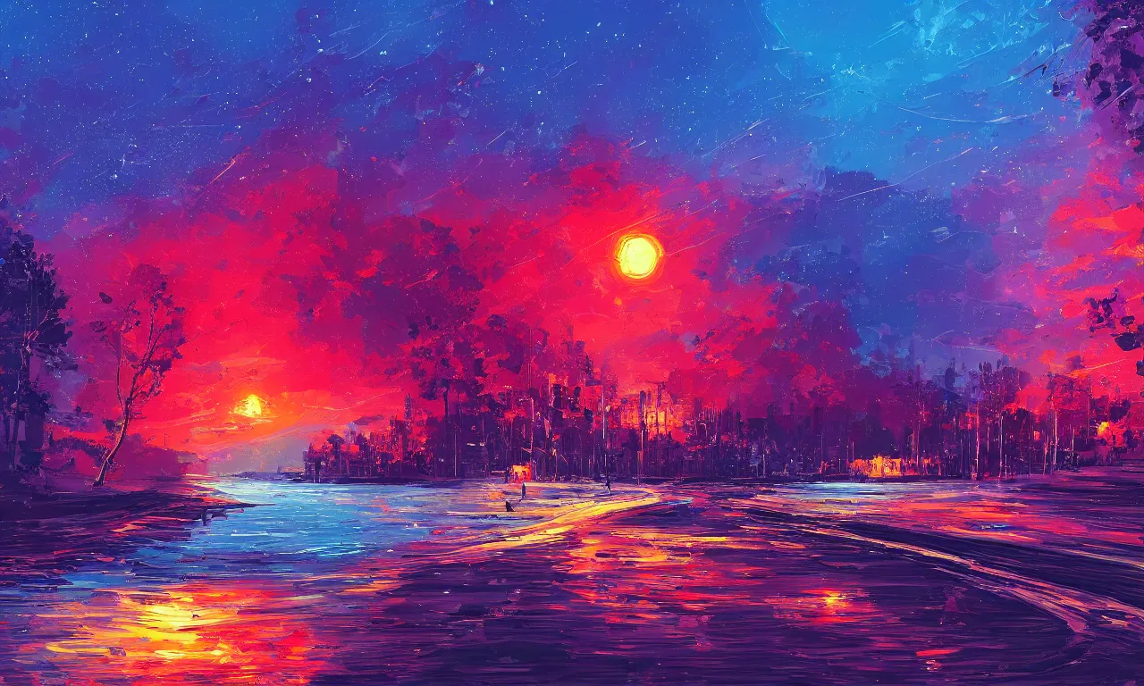 Image similar to alena aenami artworks in 4 k