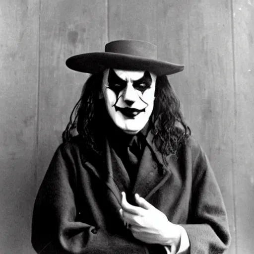 Prompt: Aleister Crowley as the Joker