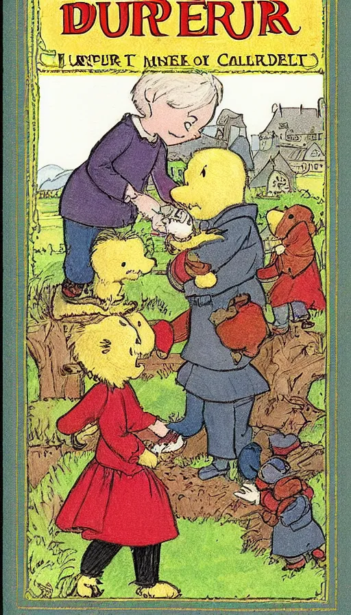 Image similar to rupert the bear by caldecott, randolph