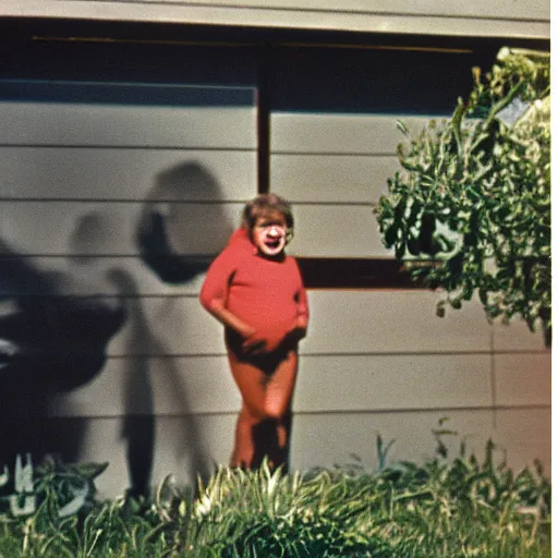 Prompt: midcentury kodachrome photograph big foot