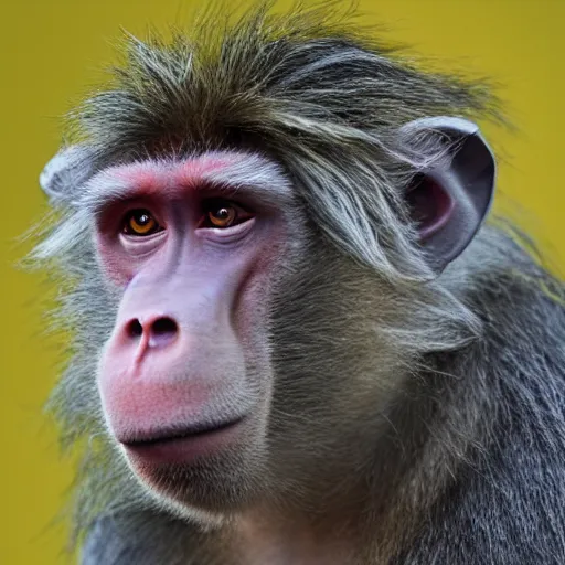 Image similar to boris johnson as a baboon, photorealistic, highly detailed 8 k
