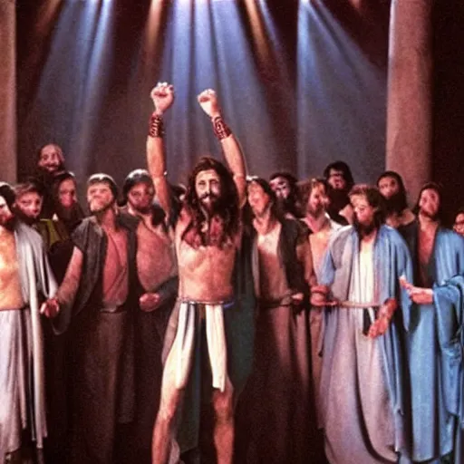 Prompt: jesus christ superstar deleted scenes