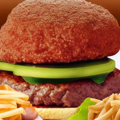 Image similar to The all new McDonalds Capybara Meat Burger