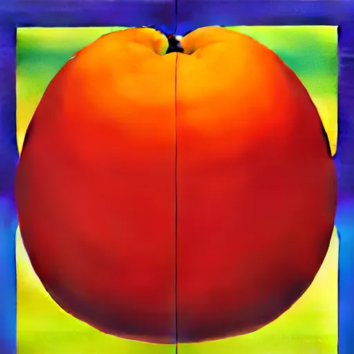 Image similar to fruit by shusei nagaoka, kaws, airbrush on canvas, pastell colours, cell shaded, 8 k