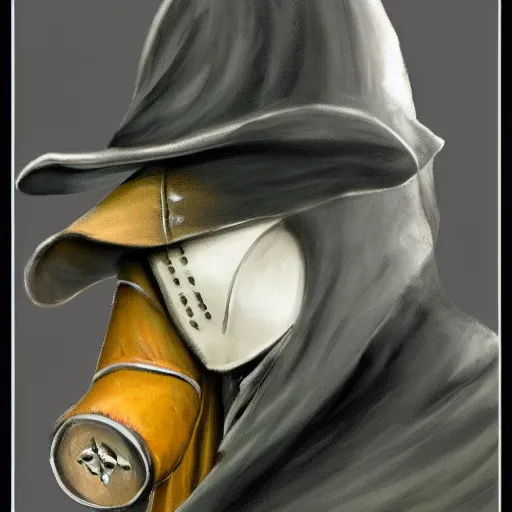 Image similar to plague doctor by andrew redding