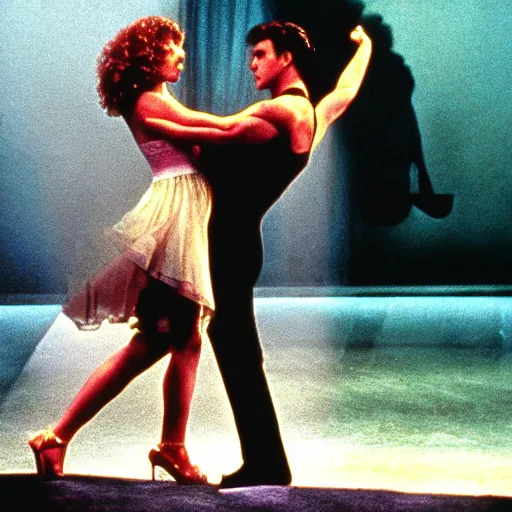 Prompt: an artistic render from the movie dirty dancing.