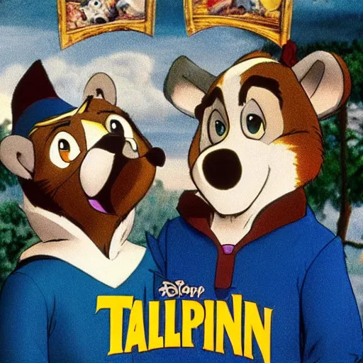 Image similar to talespin, live action